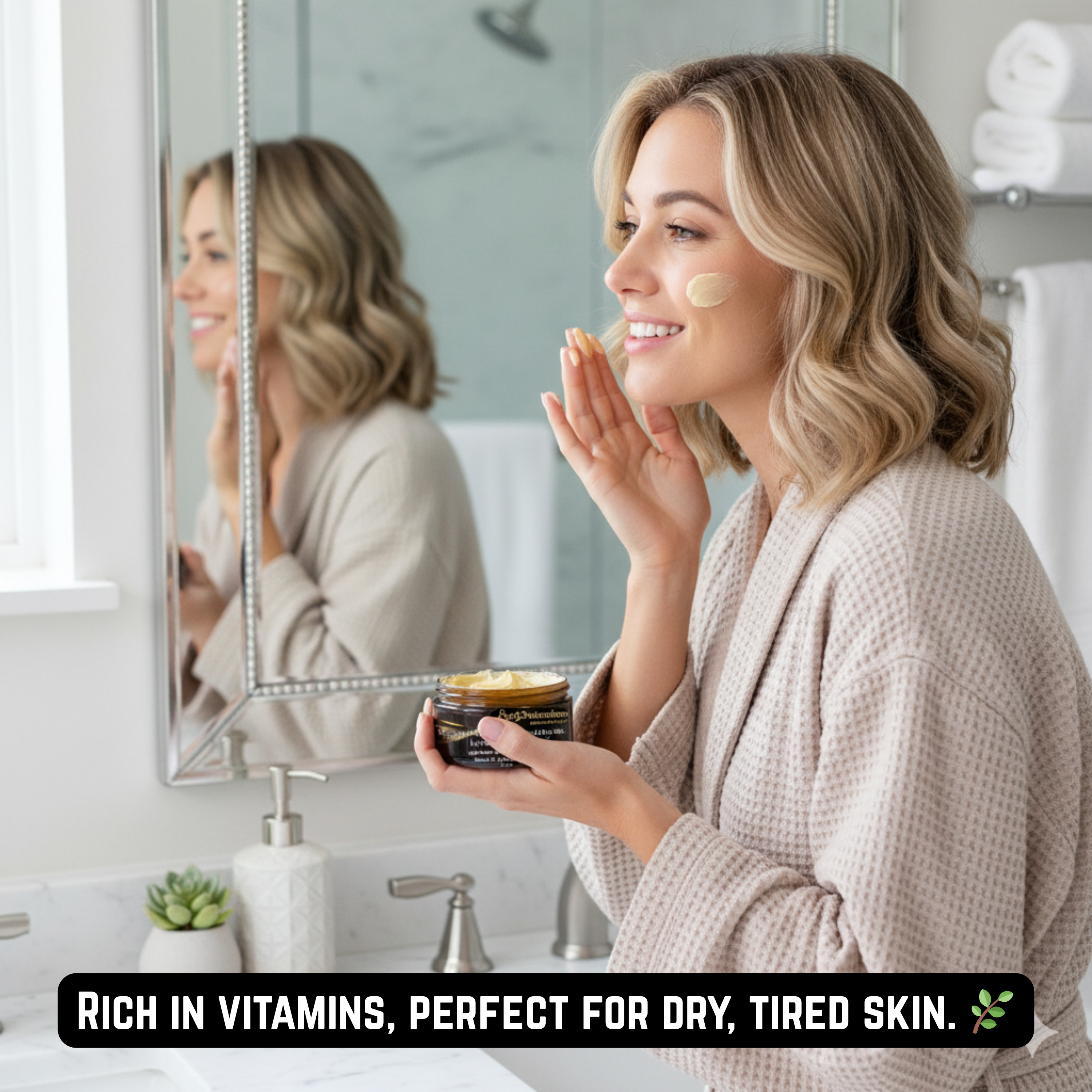 Creamy Shea Butter for Dry Skin, All Skin Types, For Men & Women, 3.5 oz 