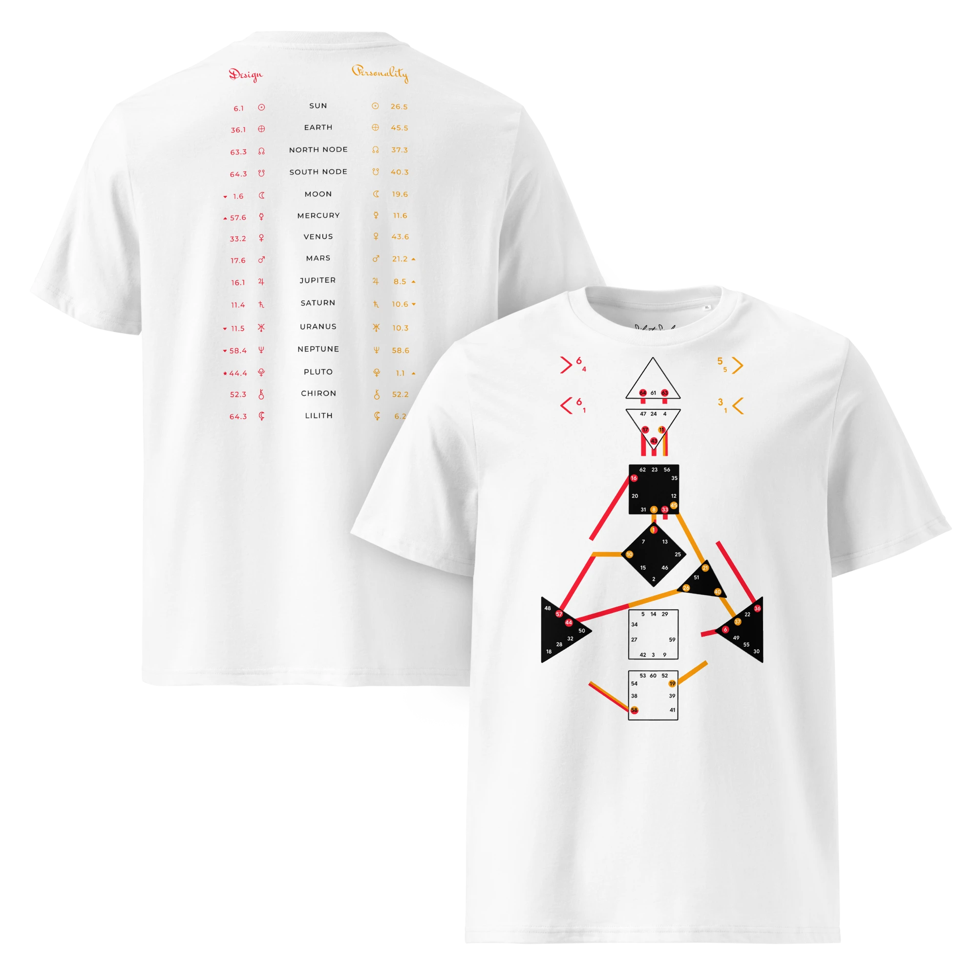 Human Design BodyGraph T-shirt