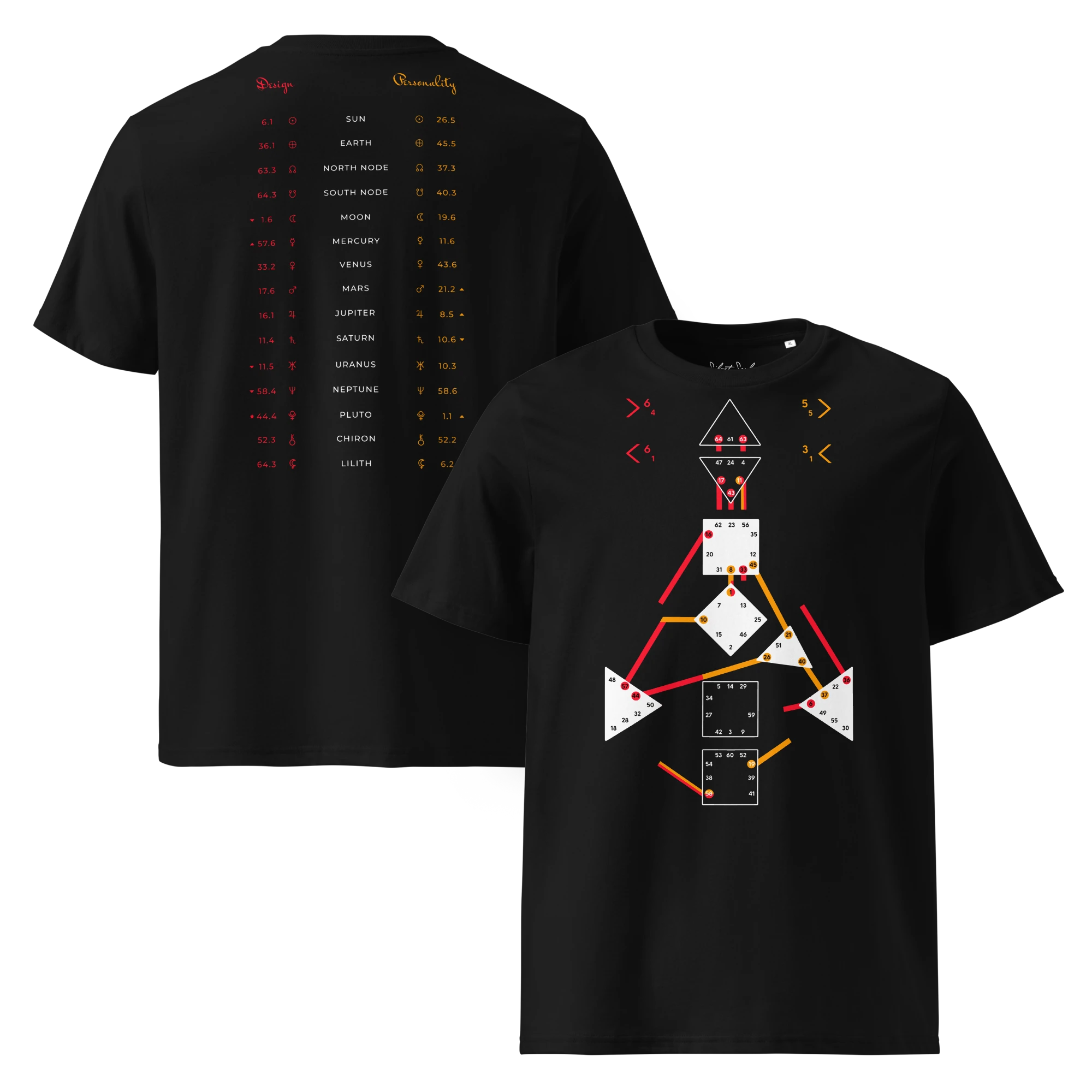 Human Design BodyGraph T-shirt