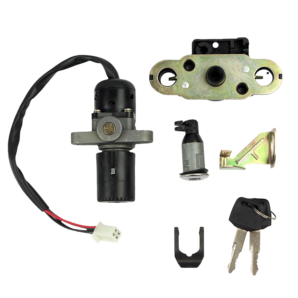 Interruptor de encendido (switch) con llave para Italika DM 150, marca Roda