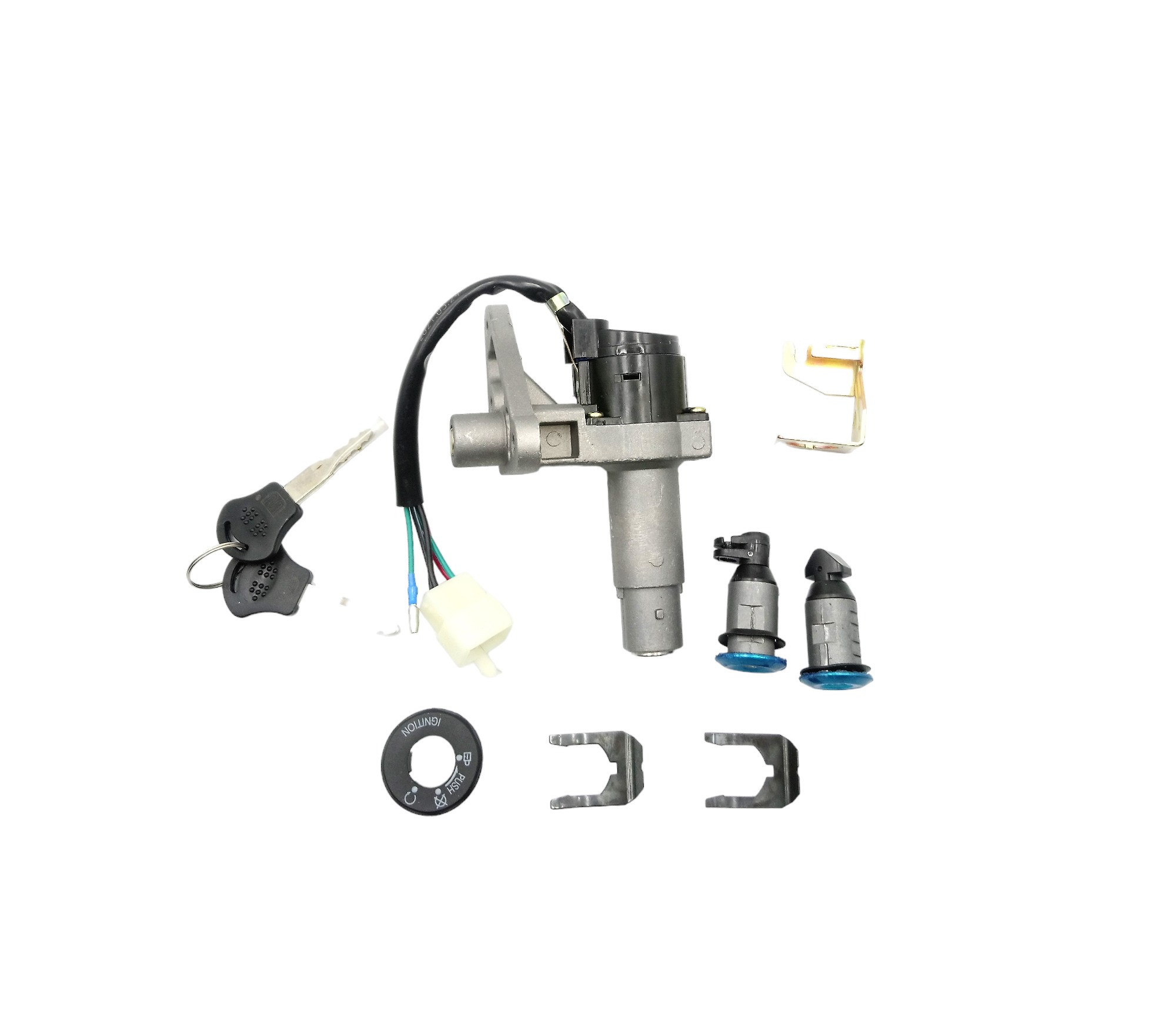 Interruptor de encendido (switch) con llave para Italika DS 125, marca WSTD