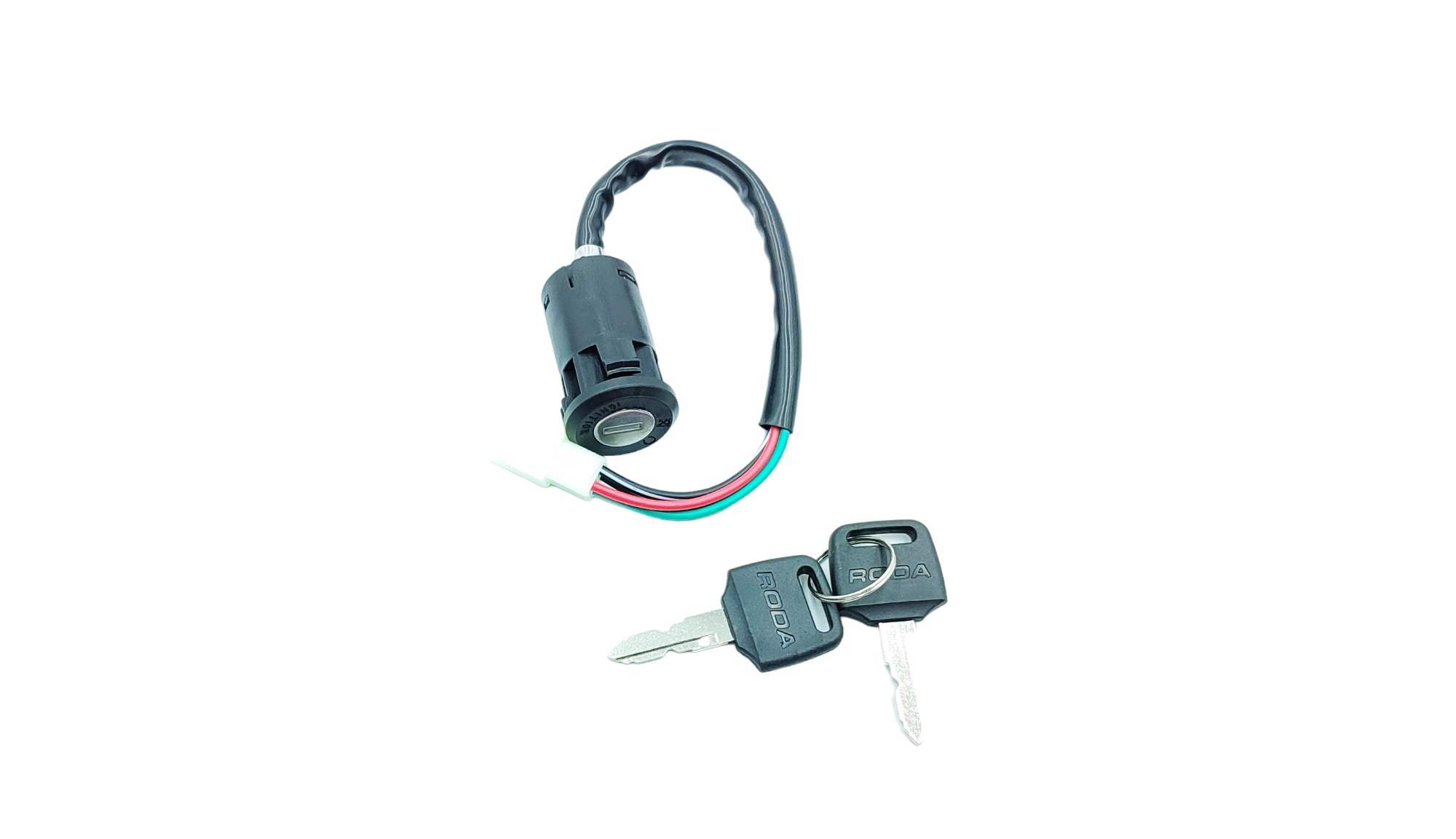 Interruptor de encendido (switch) con llave para Honda C 90, marca Roda