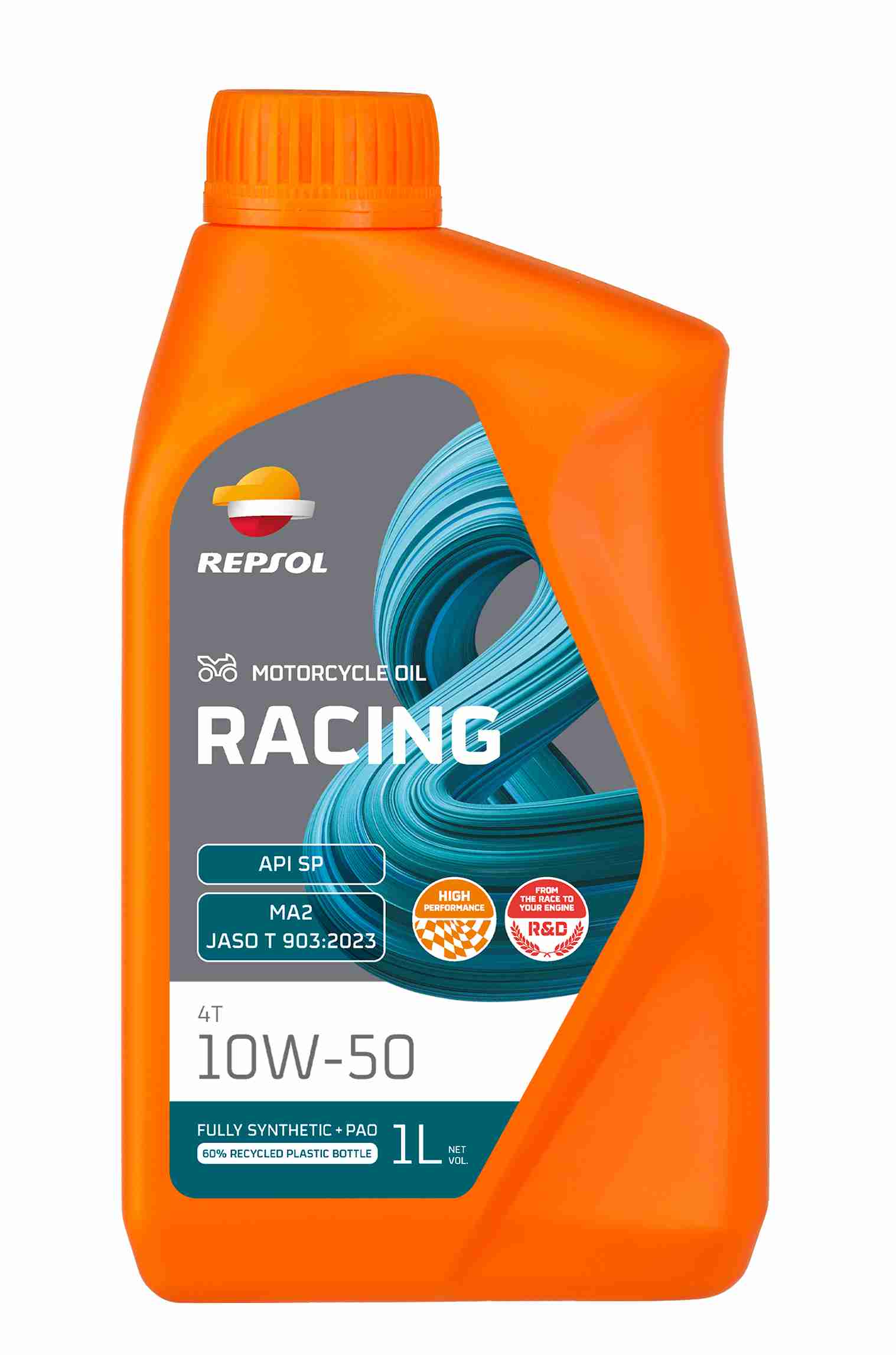 Aceite Repsol 10w-50, racing, sintético 1L