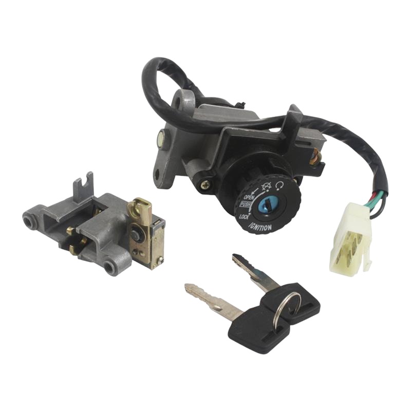 Interruptor de encendido (switch) con llave y cerradura para Italika WS 150, marca Ghira  