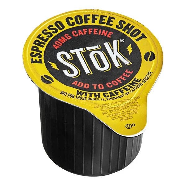 100 SToK Caffeinated Unsweetened Black Coffee Shot