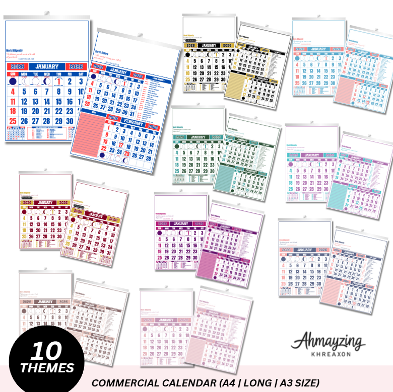 🌟 Pre-Launch: 2026 Calendar Library 🌟