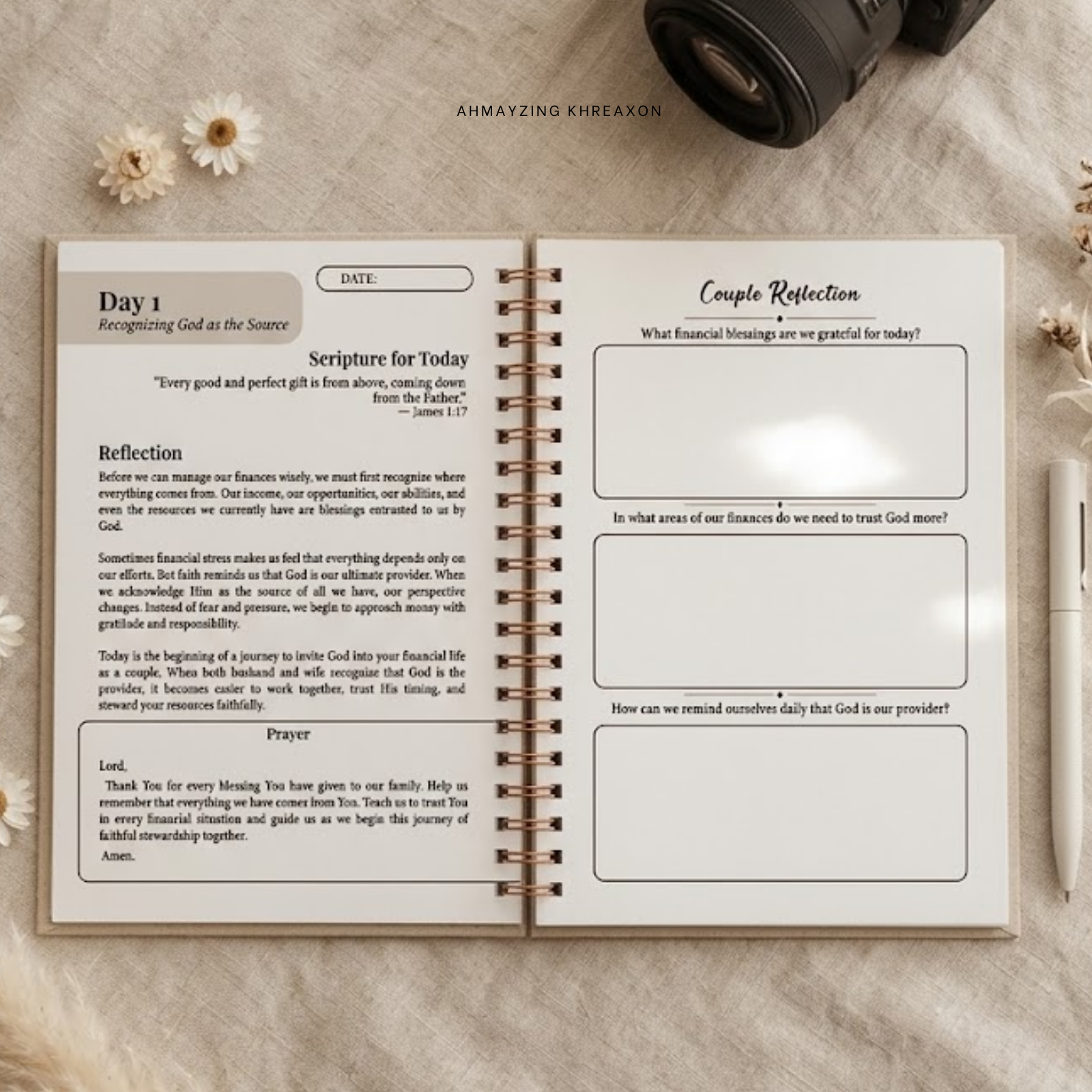 Faith & Finances Journal