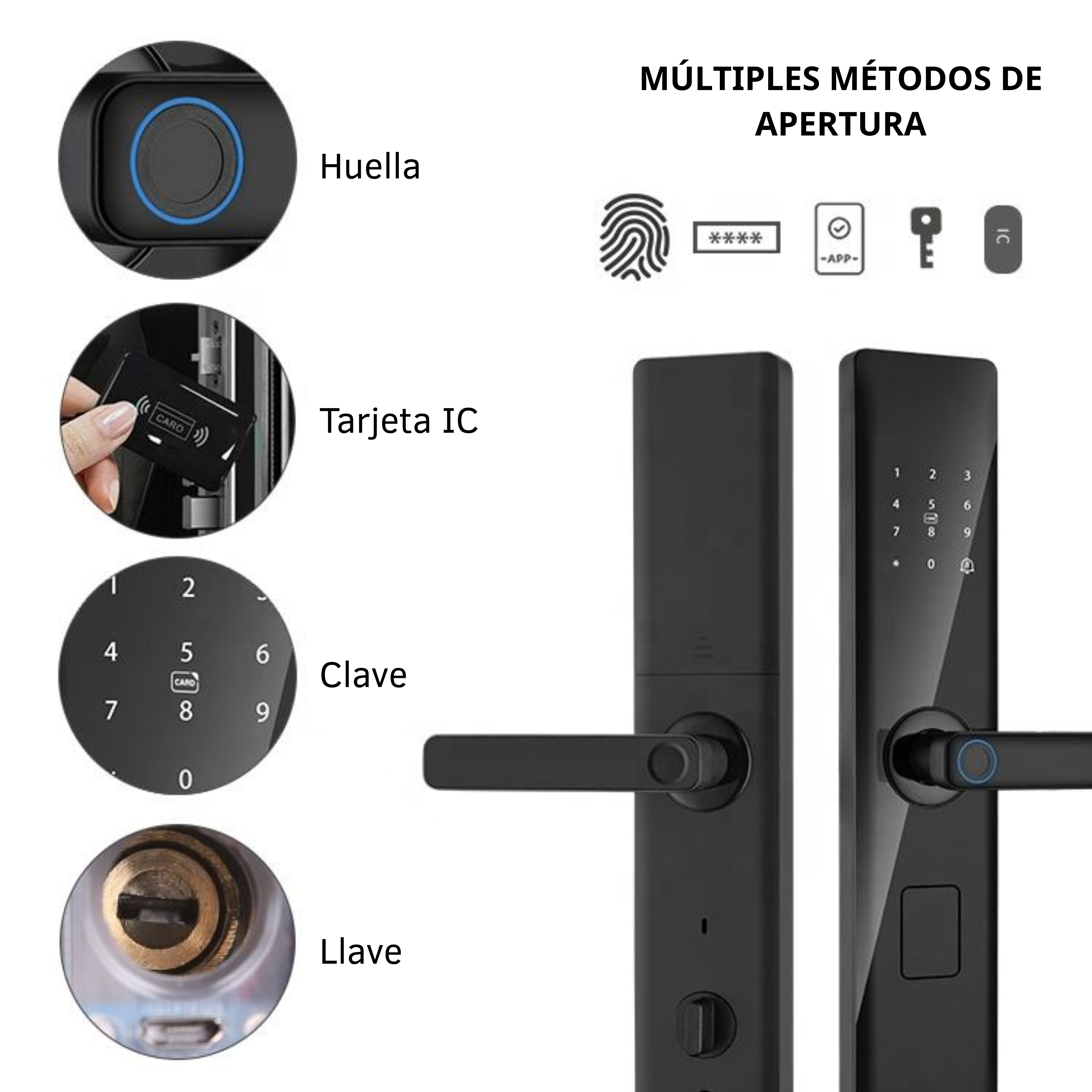 Cerradura biométrica IPC006