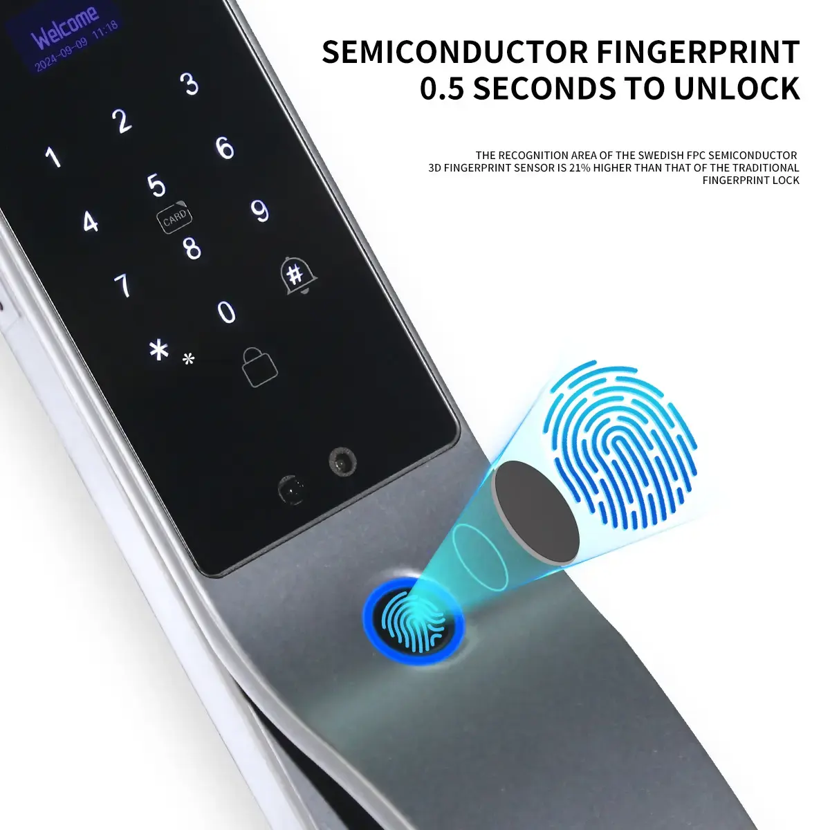 Cerradura facial IPM021