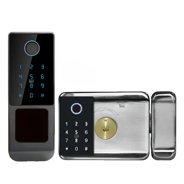 Cerradura para reja digital IPC011