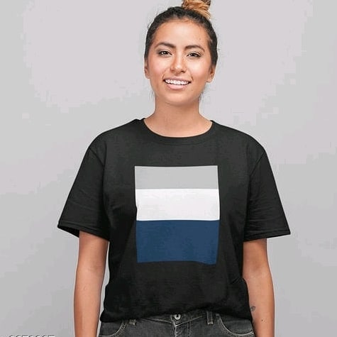 Color Block Graphic T-Shirt