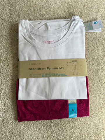 Primark Short Sleeve Pyjama Set
