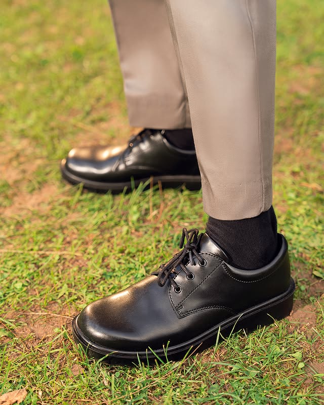 Classic Black Leather Shoes