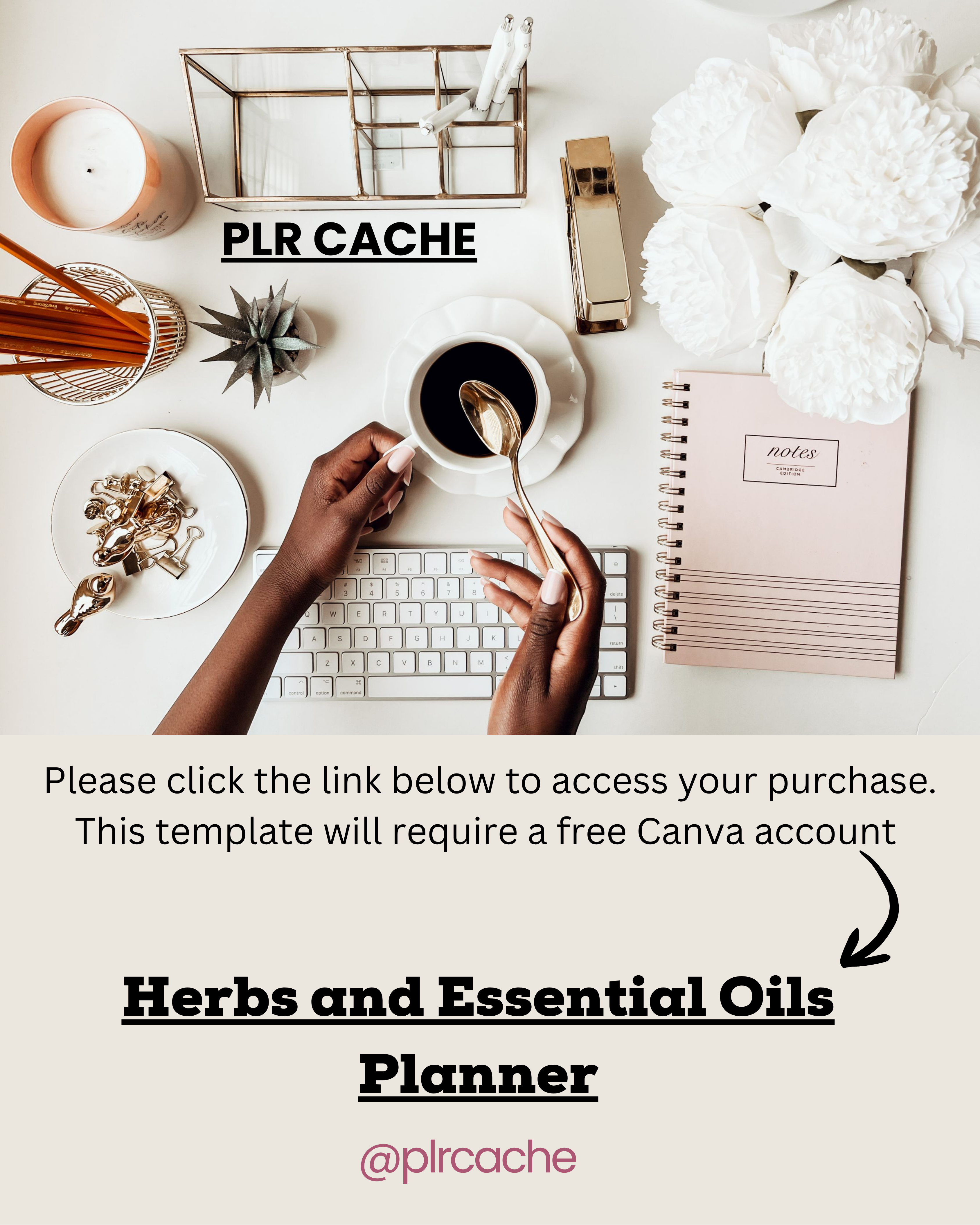 Herbs and Essential Oils Planner