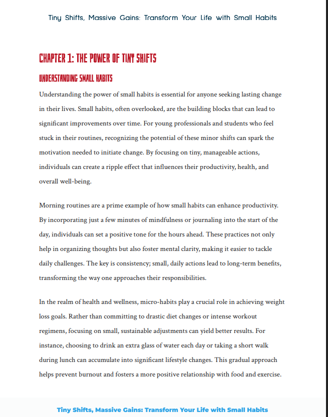 [e-book] Micro Habits: Tiny Shifts, Massive Gains