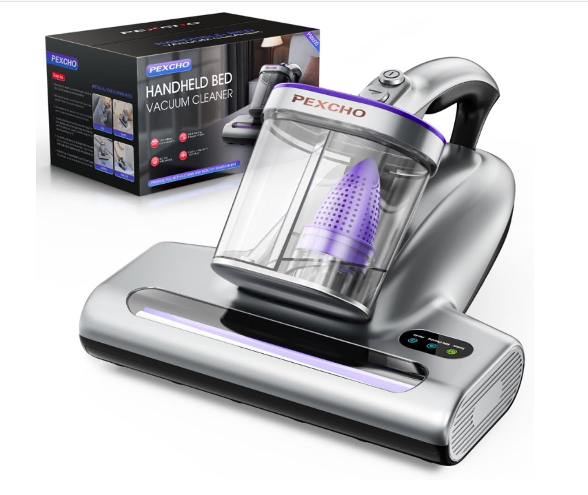 Pexcho Handheld Bed Vacuum Cleaner