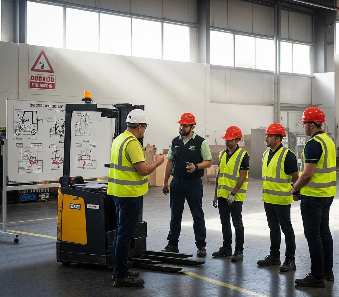 Curso Operador de Transpaleta Electrica