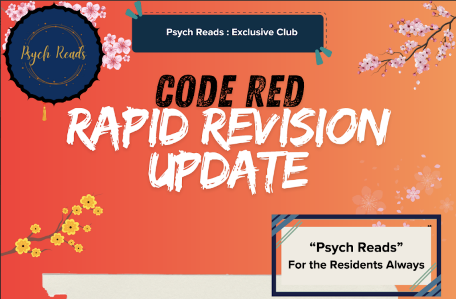 Psych Reads : Code Red