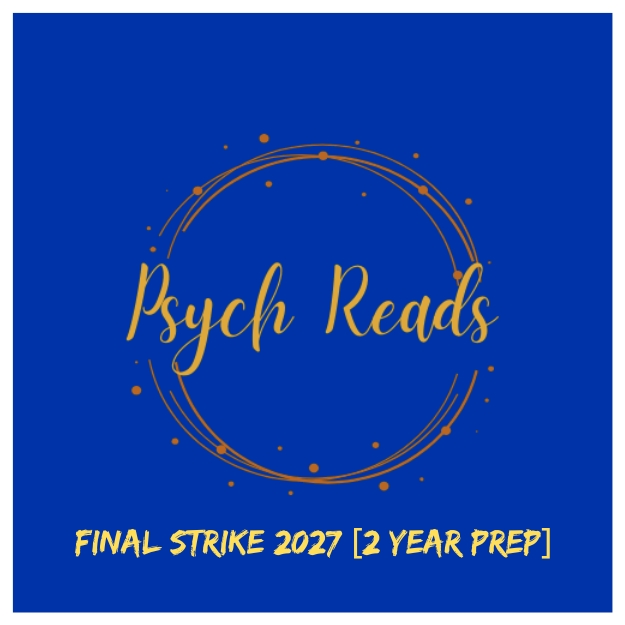 Psych Reads : Final Strike 2027