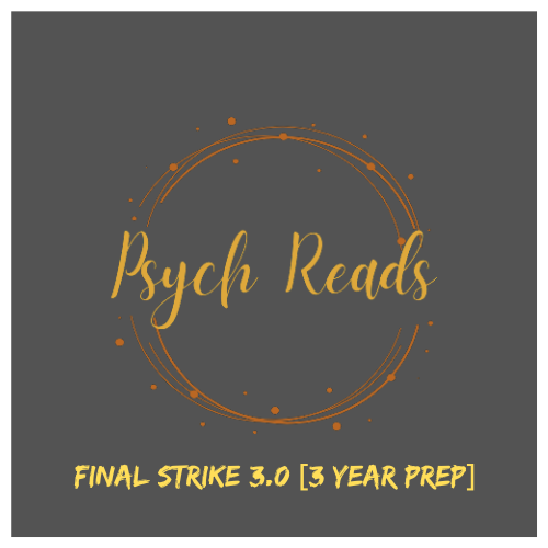 Psych Reads : Final Strike 3.0