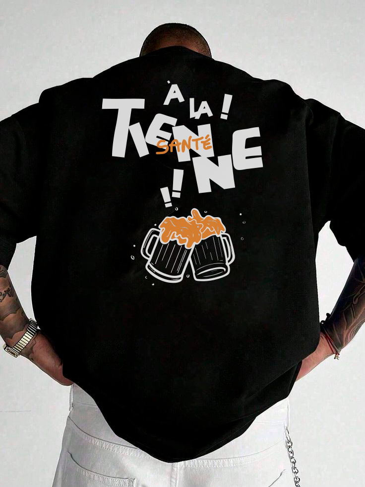 Sweat-shirt 'À la tienne !'