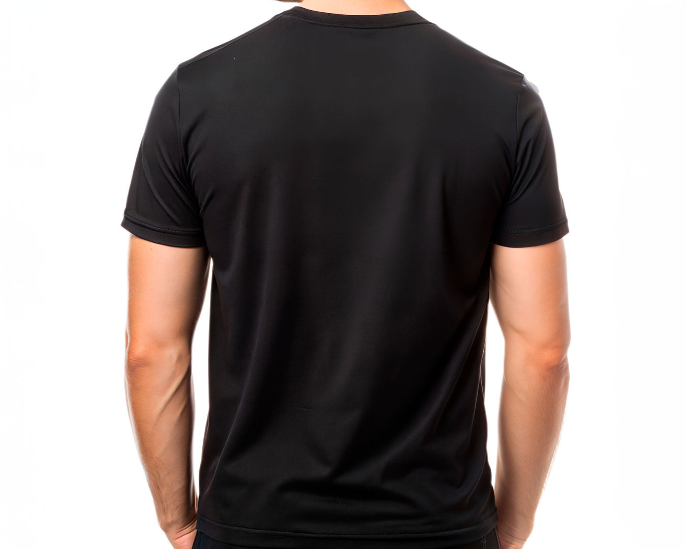 T-shirt noir avec icône Orpa 