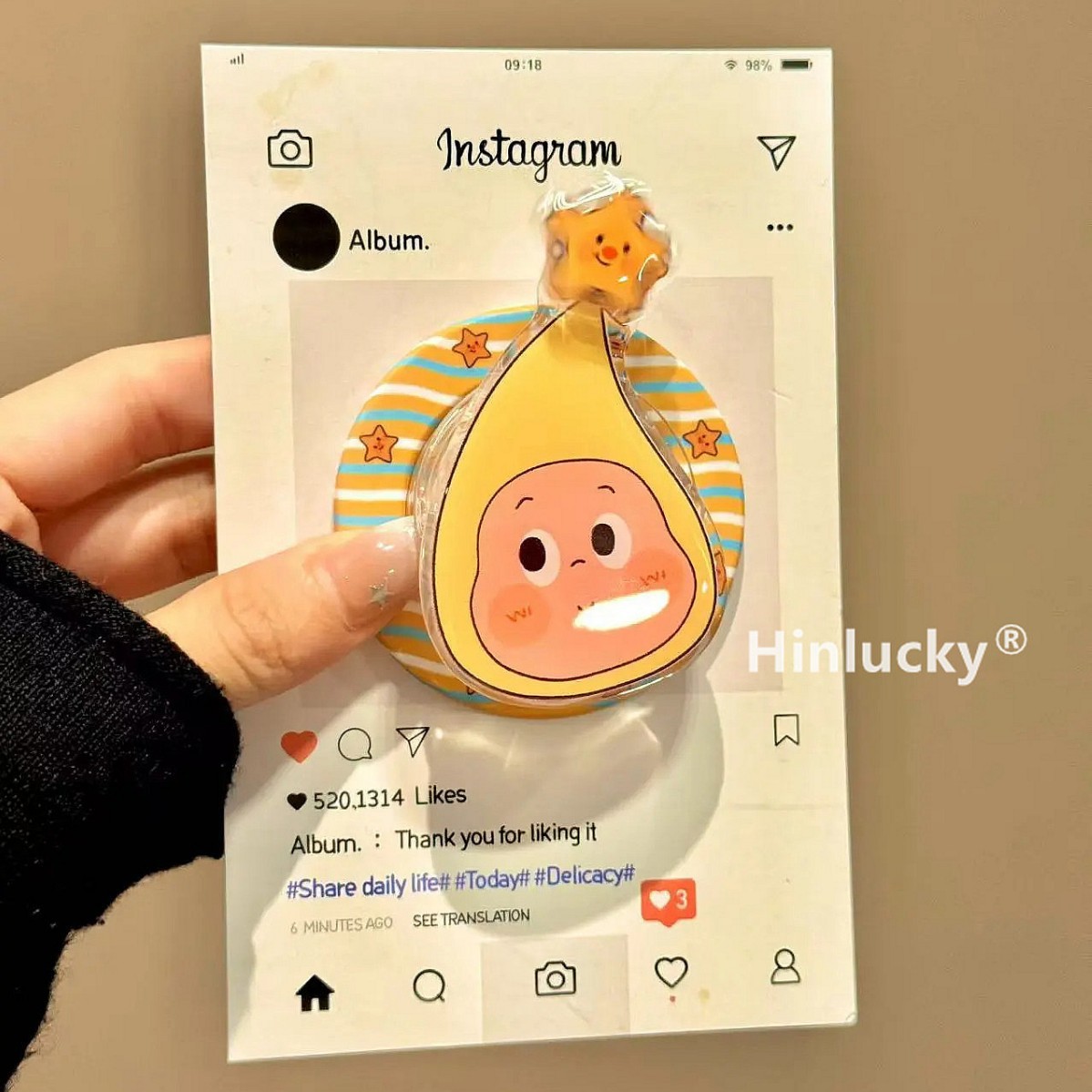 Cute Cartoon Pin Badge