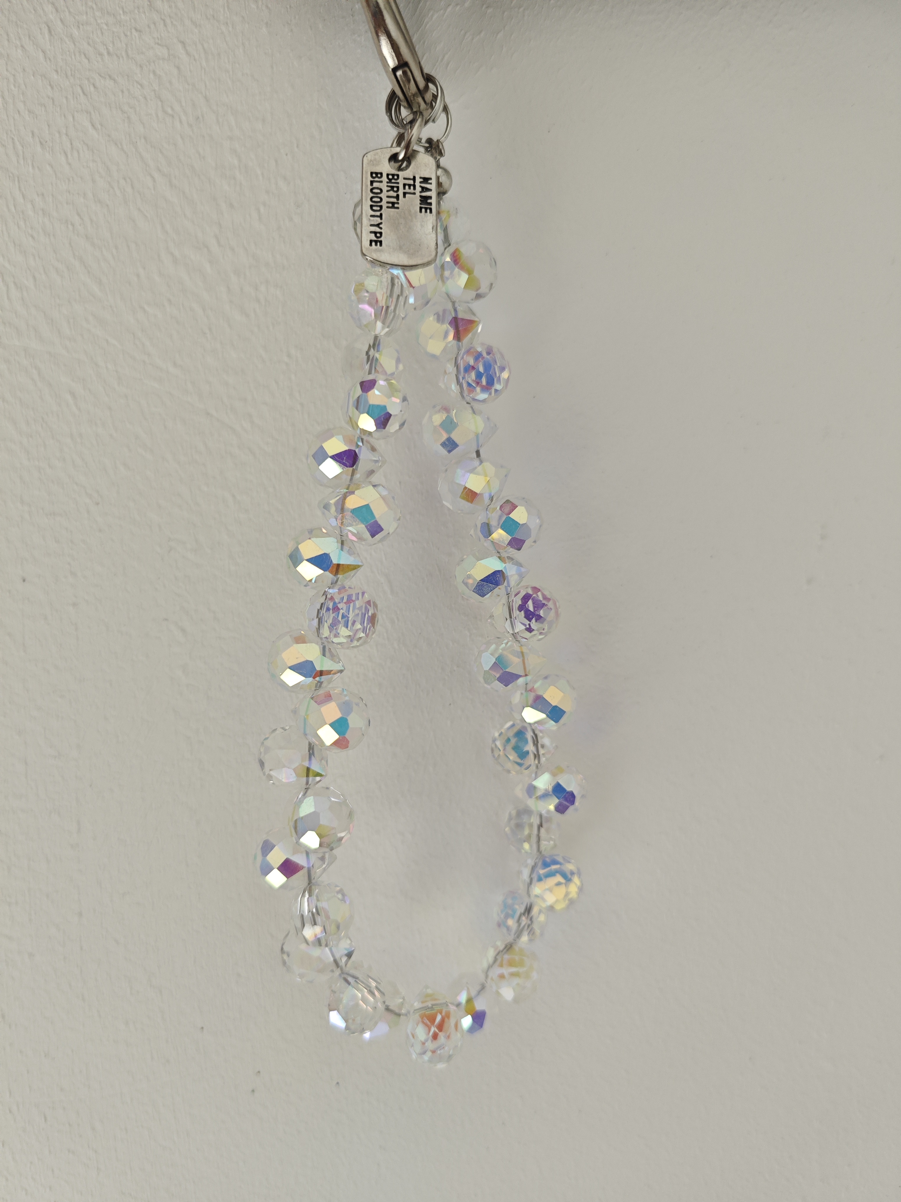 Multicolor Sparkling Crystal Phone Strap Phone Chain 