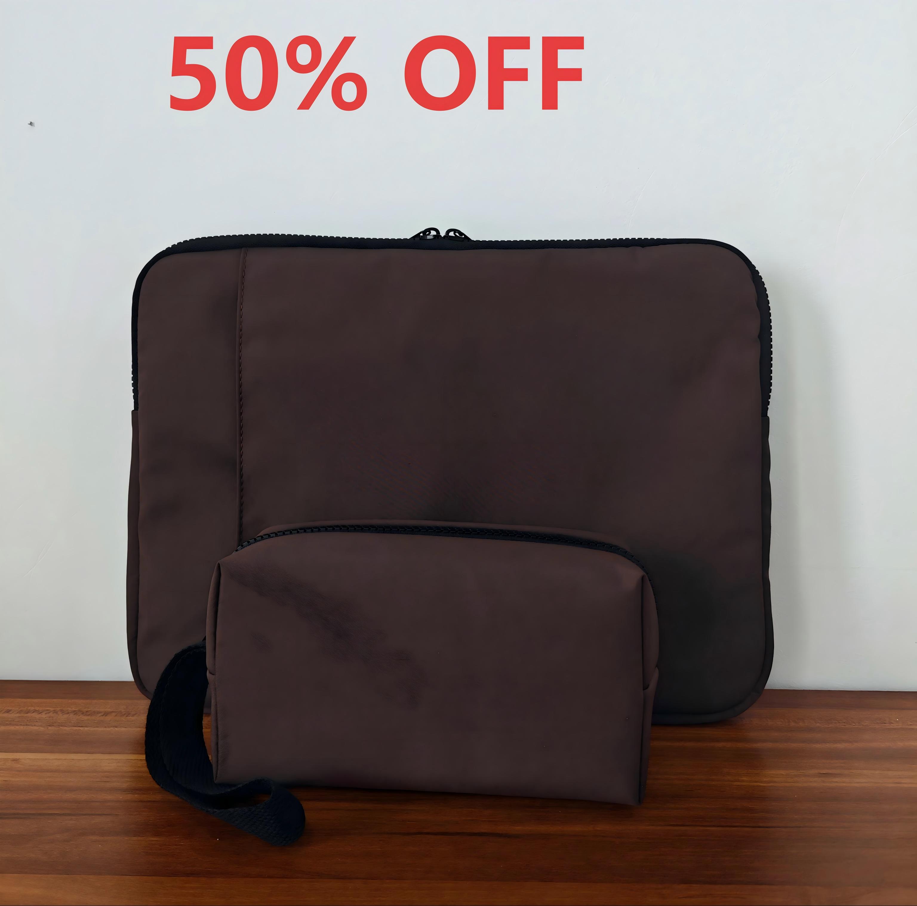 Laptop Case 13-16inch Laptop Sleeve Bag Compatible with MacBook Air/Pro 13/Pro 14 Computer Sleeve Bag with Small Case, brown/lemon/lavender,green,balck and cream