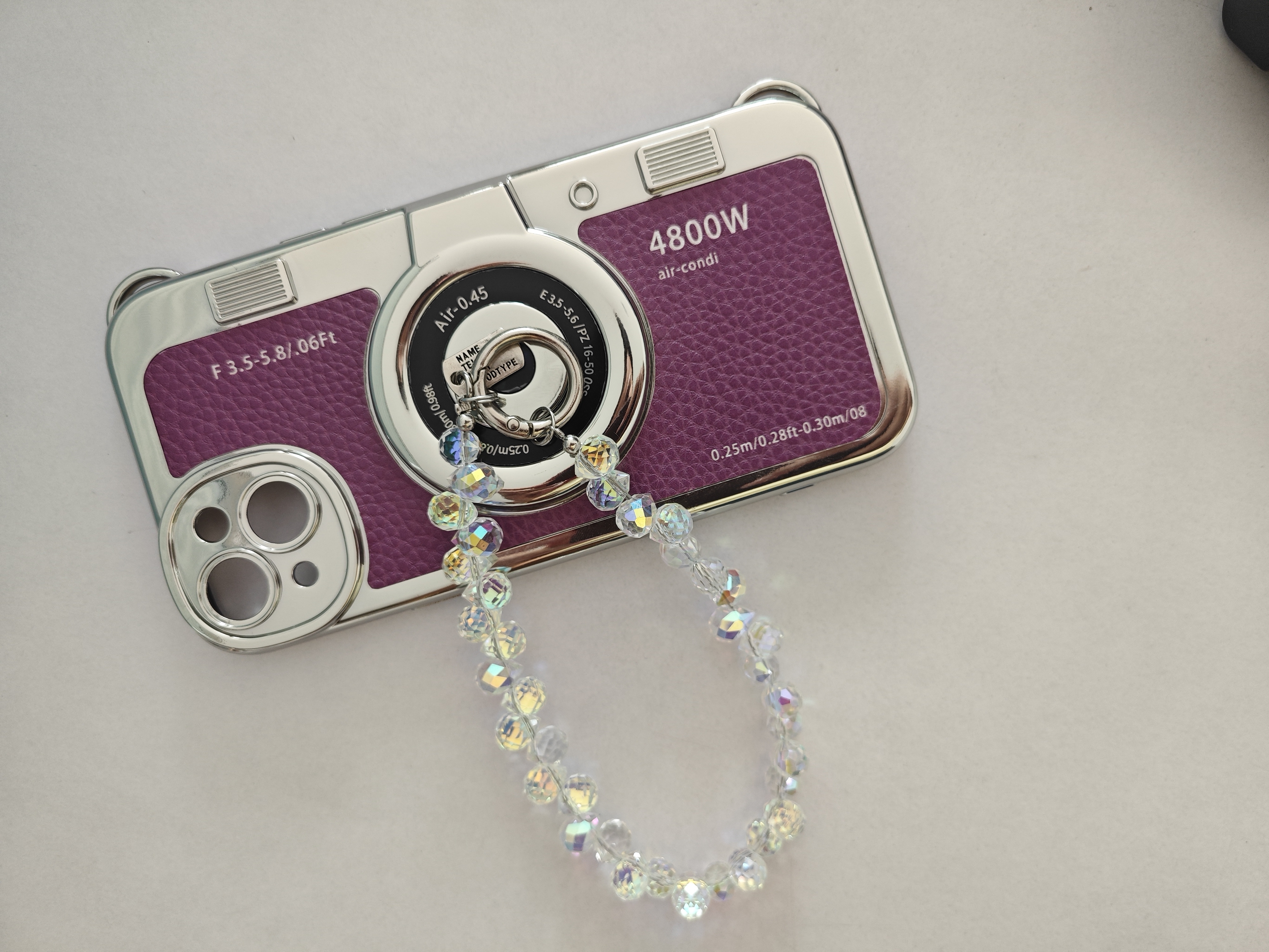 Multicolor Sparkling Crystal Phone Strap Phone Chain 