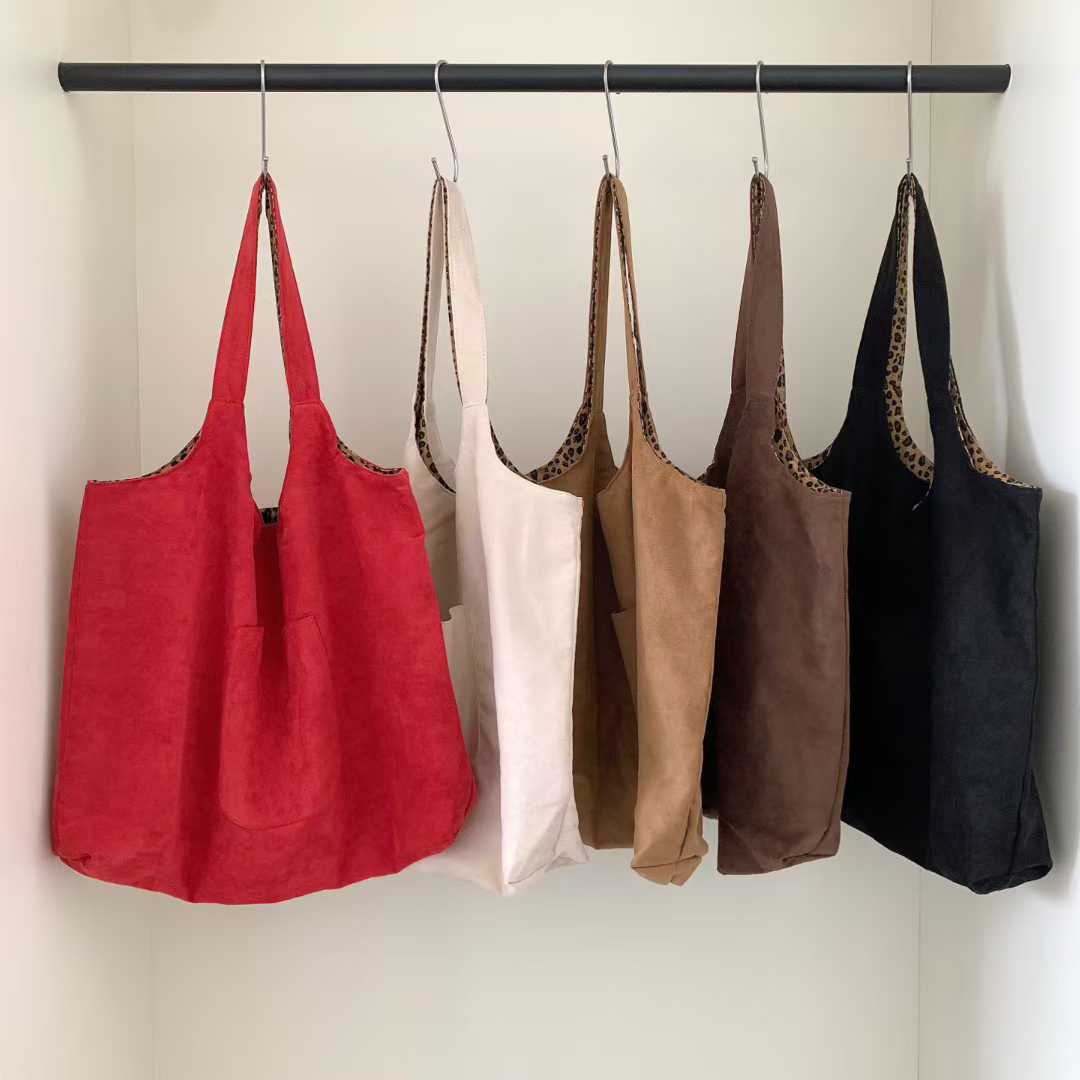 Leopard Print Convertible Tote Bag