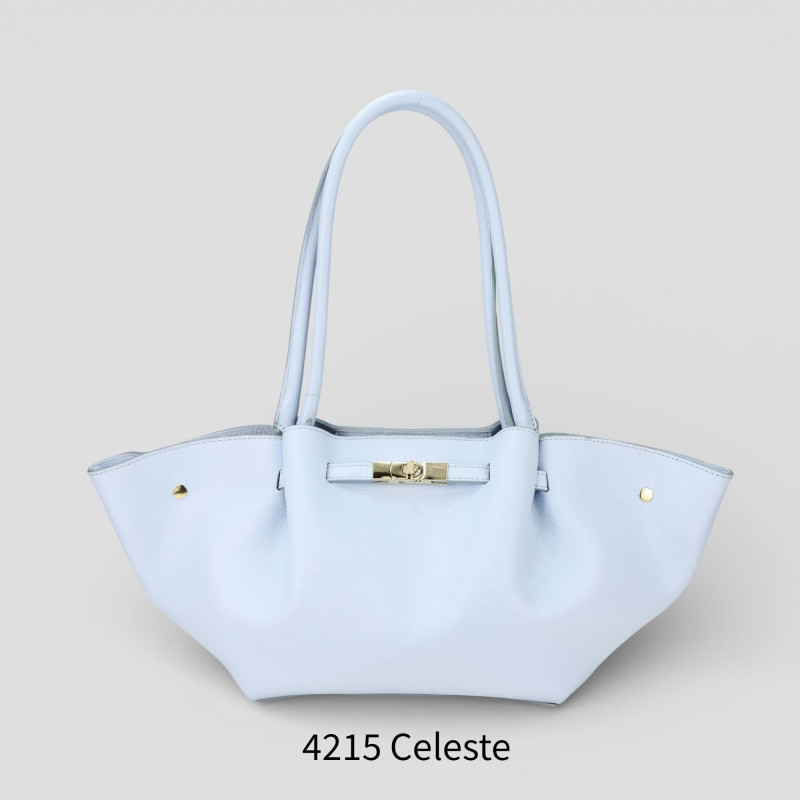 תיק עור איטלקי אשה ורה פלה מיוצר באיטליה שלל צבעים איכות מנצחת