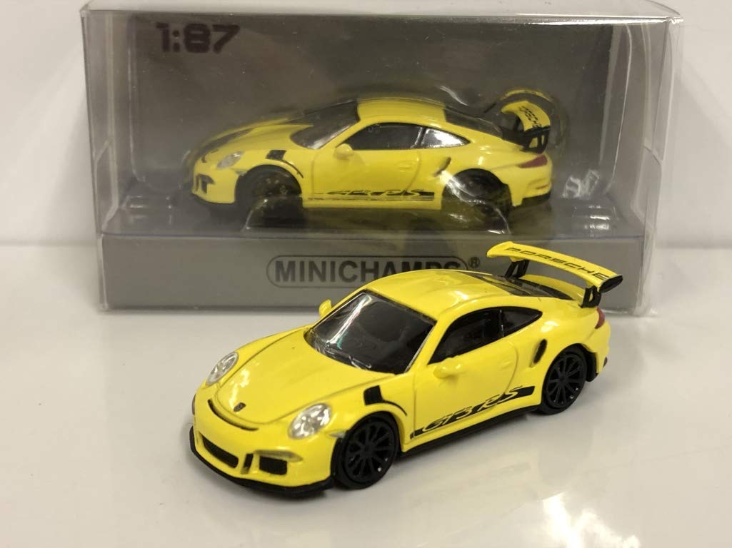 Porsche 911 GT3 RS - Gelb mit Streifen 
