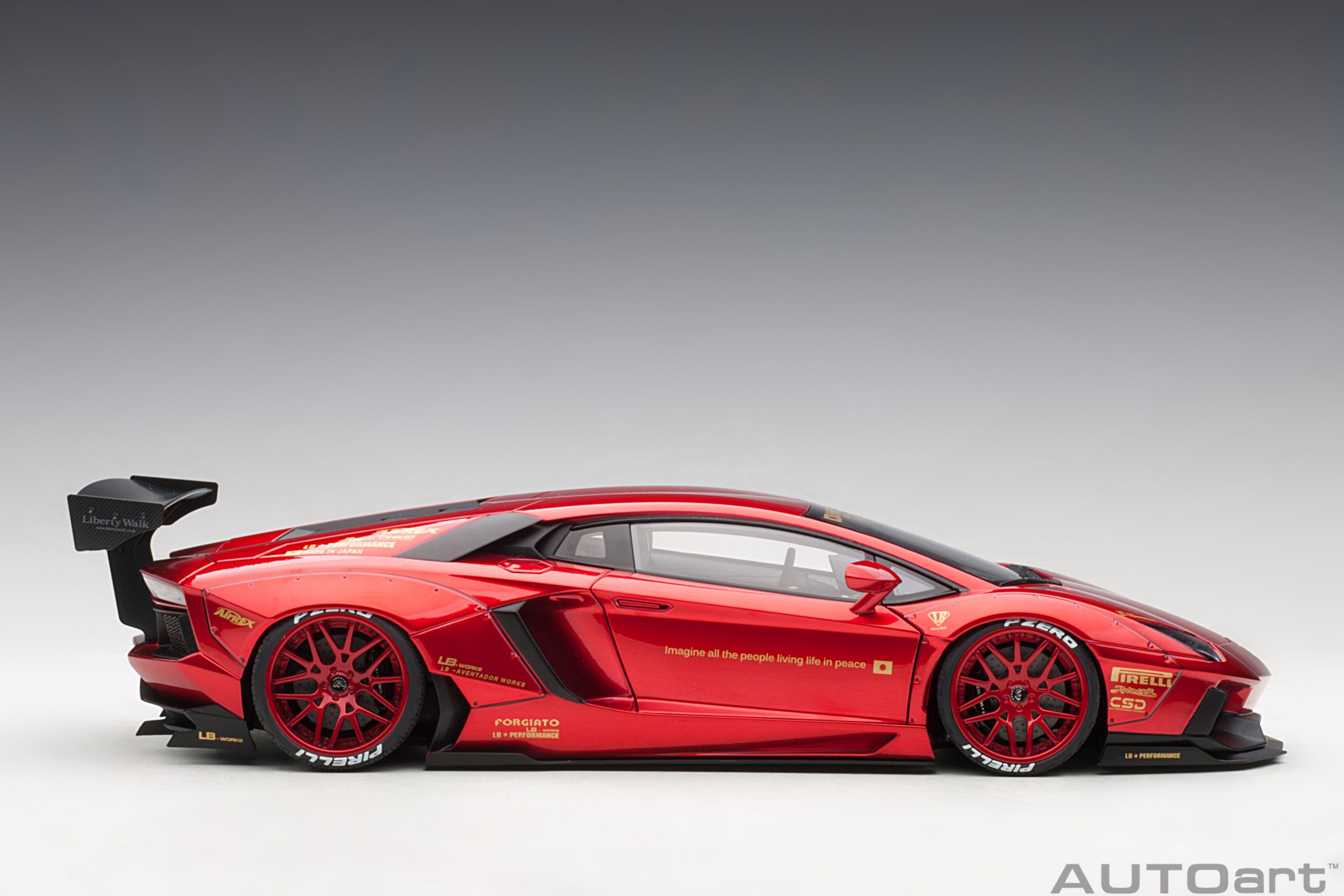 Lamborghini Aventador LB-Works - Metallic Rot - (79109)