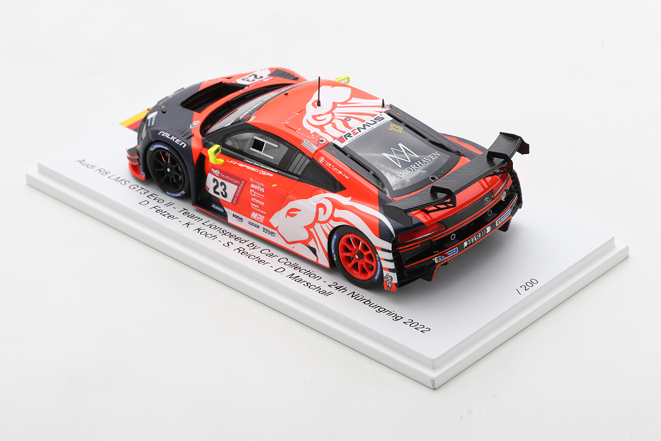Audi R8 LMS GT3 Evo II - #23 - Lionspeed by Car Collection - 24h Nürburgring 2022 - (FF018)