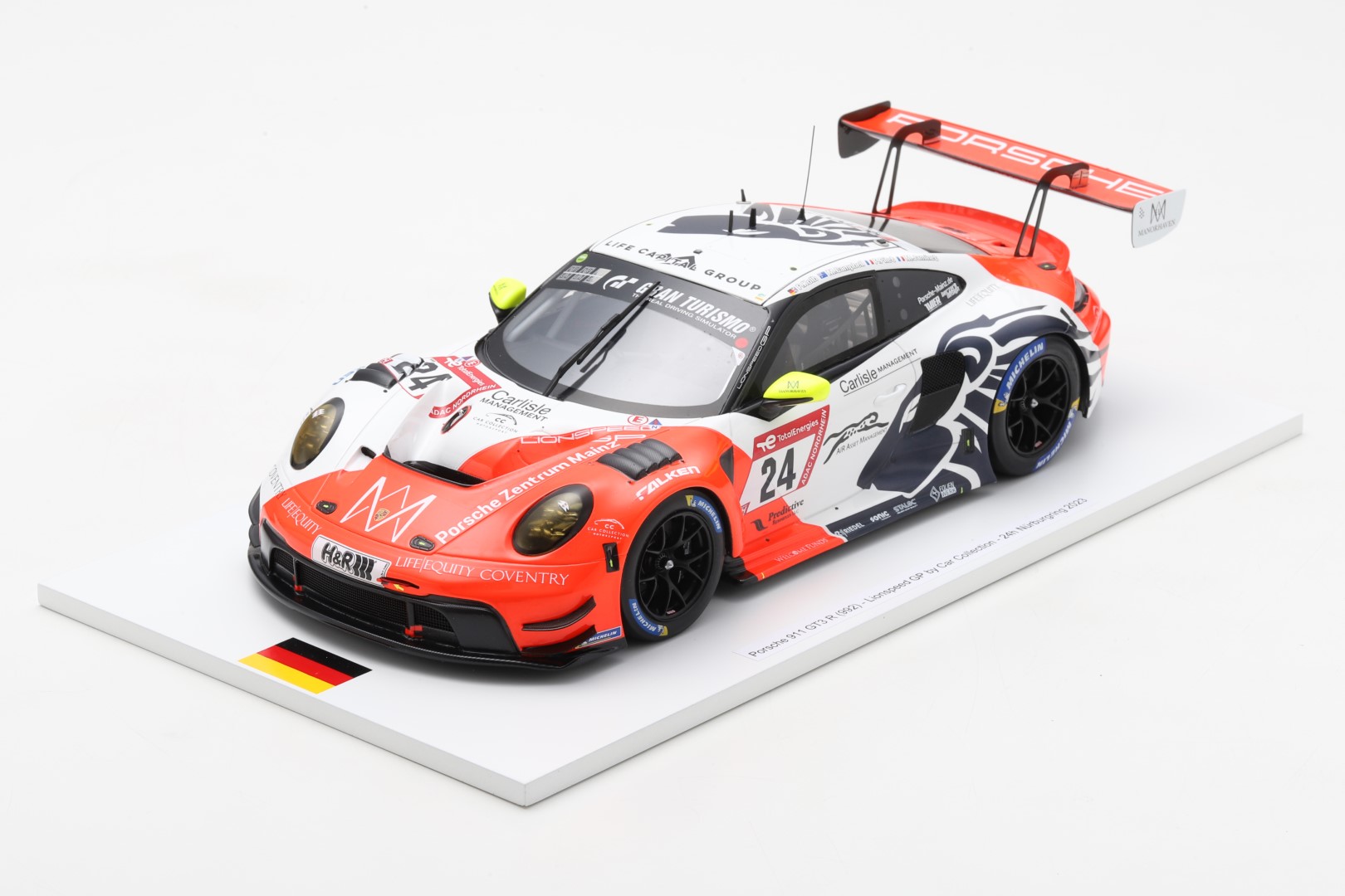 Porsche 911 GT3 R - #24 - Lionspeed by Car Collection - 24h Nürburgring 2023 - (FF026)