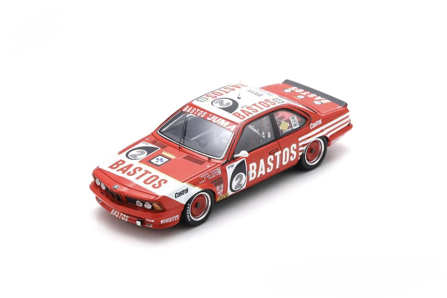 BMW 635 CSi - #2 - 24h Spa 1984 - (SB656)