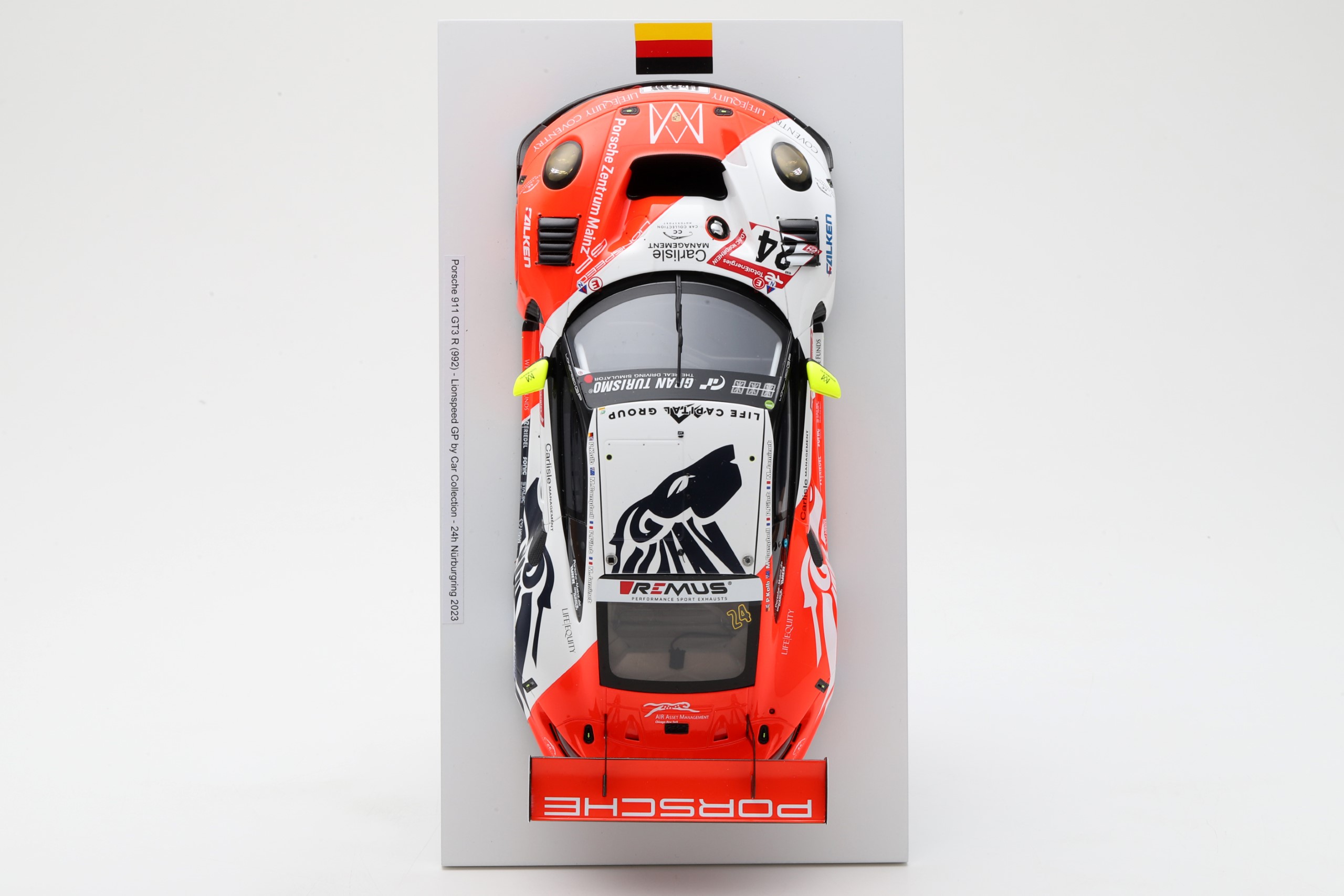 Porsche 911 GT3 R - #24 - Lionspeed by Car Collection - 24h Nürburgring 2023 - (FF026P)