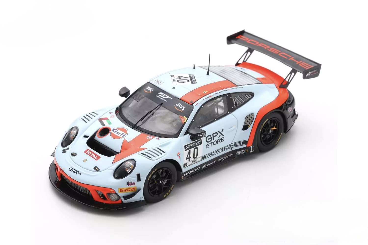 Porsche 911 GT3 R - #40 - 24h Spa 2020 - (SB378)