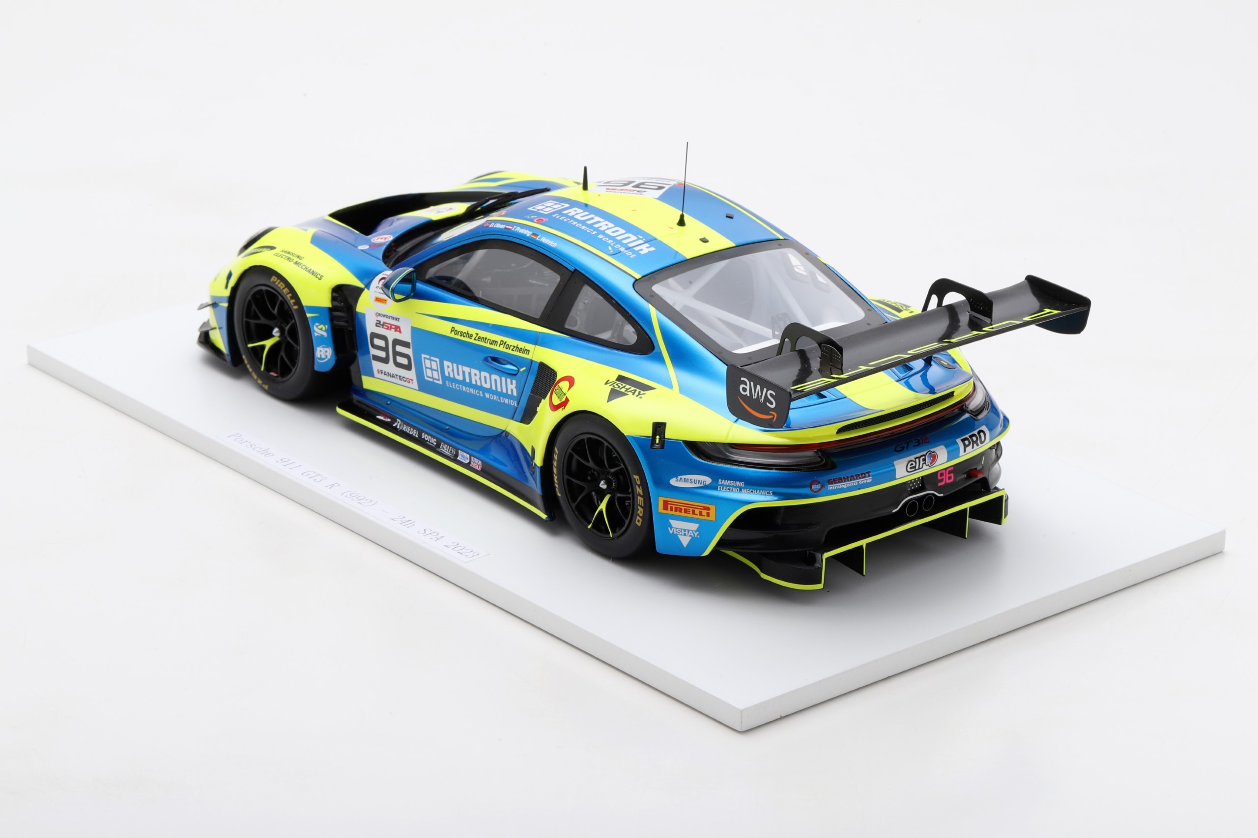 Porsche 911 GT3 R - #96 - Rutronik Racing - 24H Spa 2023 - (FF034)