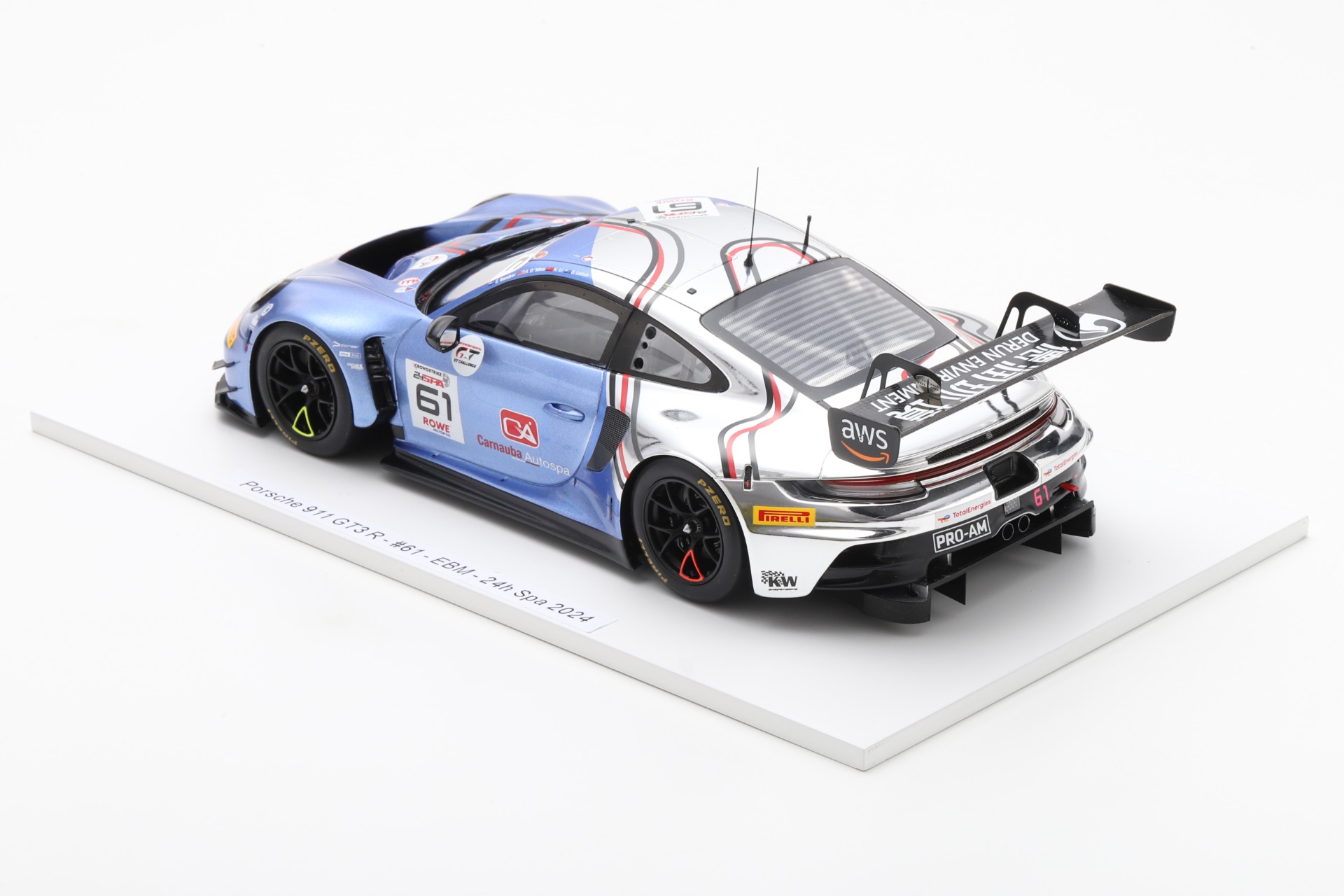 Porsche 911 GT3 R - #61 - EBM Motorsport - 24H Spa 2024 - (FF051)