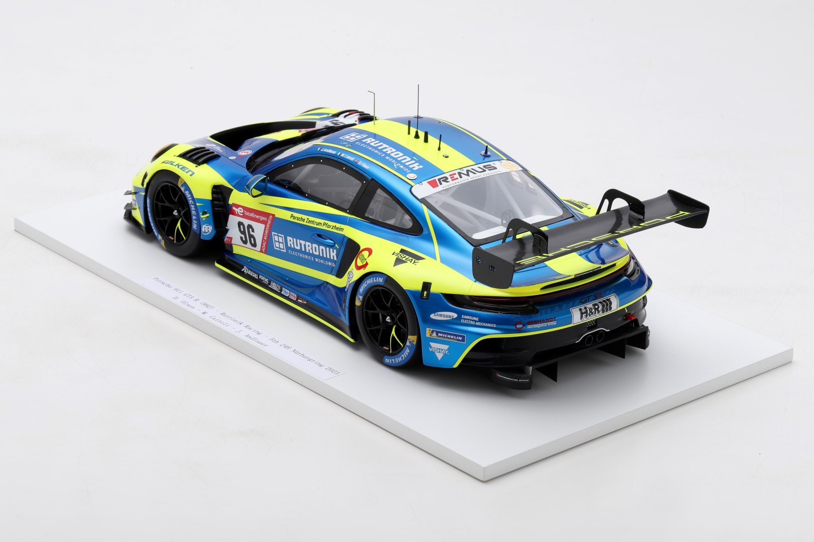 Porsche 911 GT3 R - #96 - Rutronik Racing - 24H Nürburgring 2023 - (FF031)