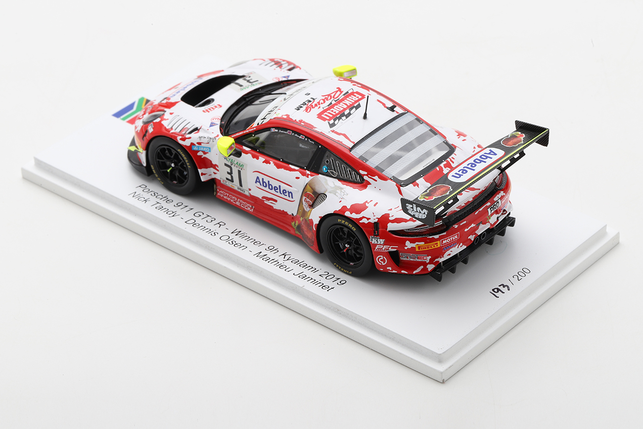 Porsche 911 GT3 Cup - #31 - Frikadelli Racing - Winner 9H Kyalami 2019 - (FF009)