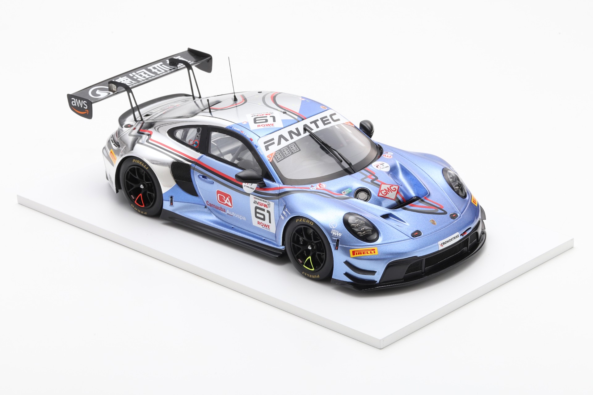 Porsche 911 GT3 R - #61 - EBM Motorsport - 24H Spa 2024 - (FF051)