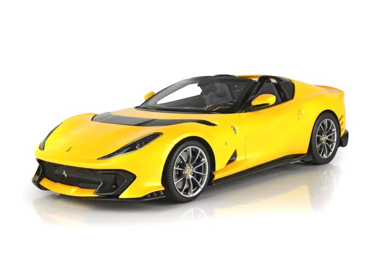 Ferrari 812 Competizione A - Giallo Tristrato - (P18209A)