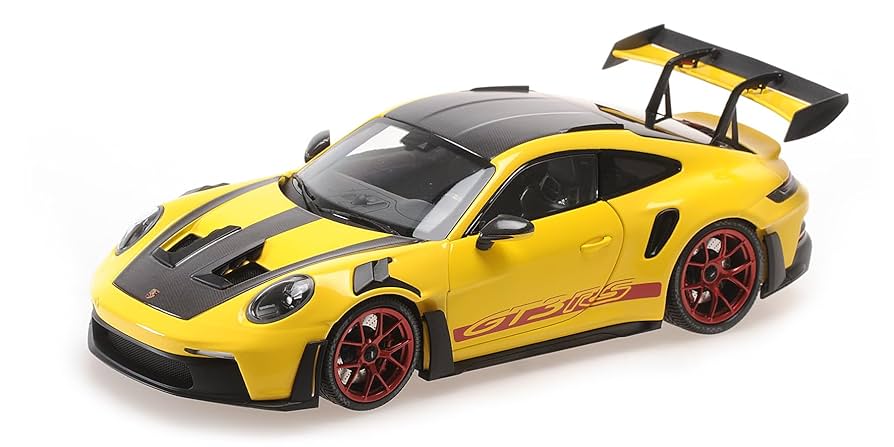 Porsche 911 GT3 RS - Gelb - rote Felgen - (110062025)