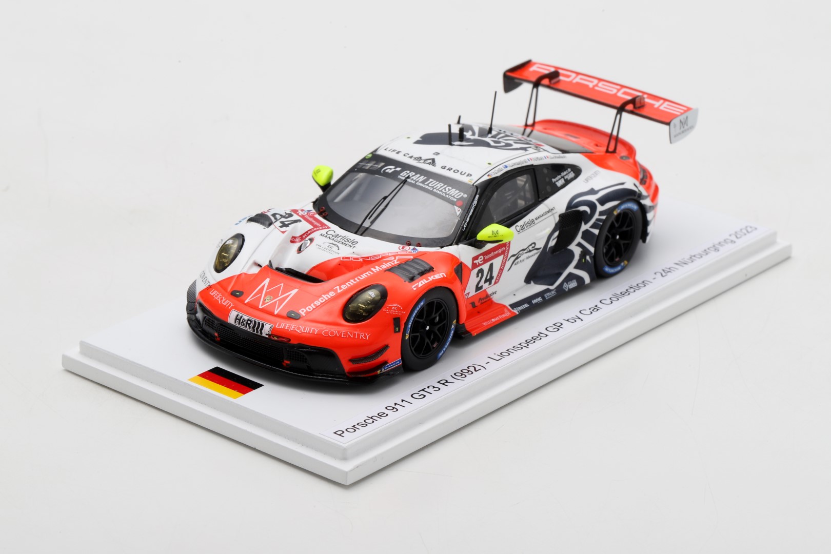 Porsche 911 GT3 R - #24 - Lionspeed by Car Collection - 24h Nürburgring 2023 - (FF025)