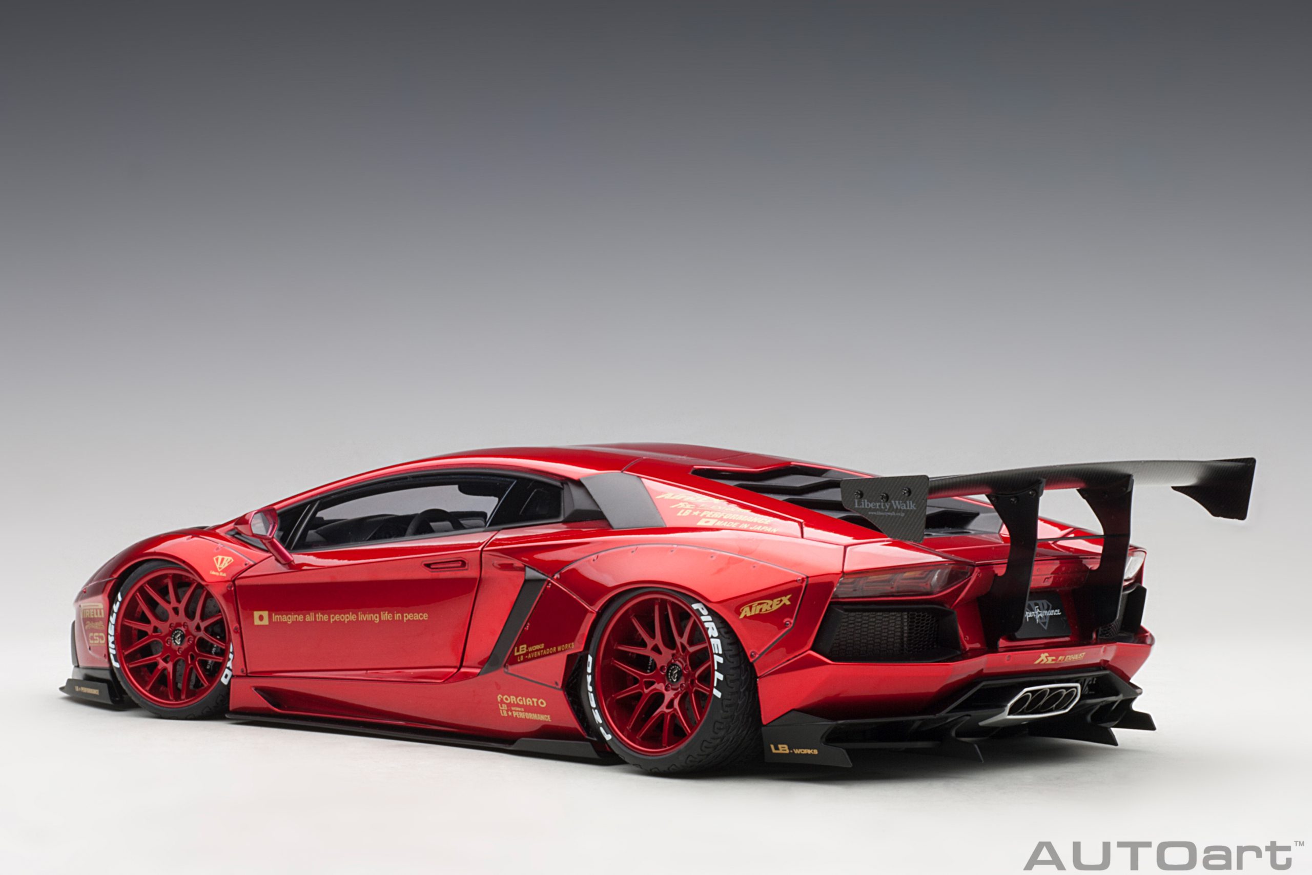 Lamborghini Aventador LB-Works - Metallic Rot - (79109)