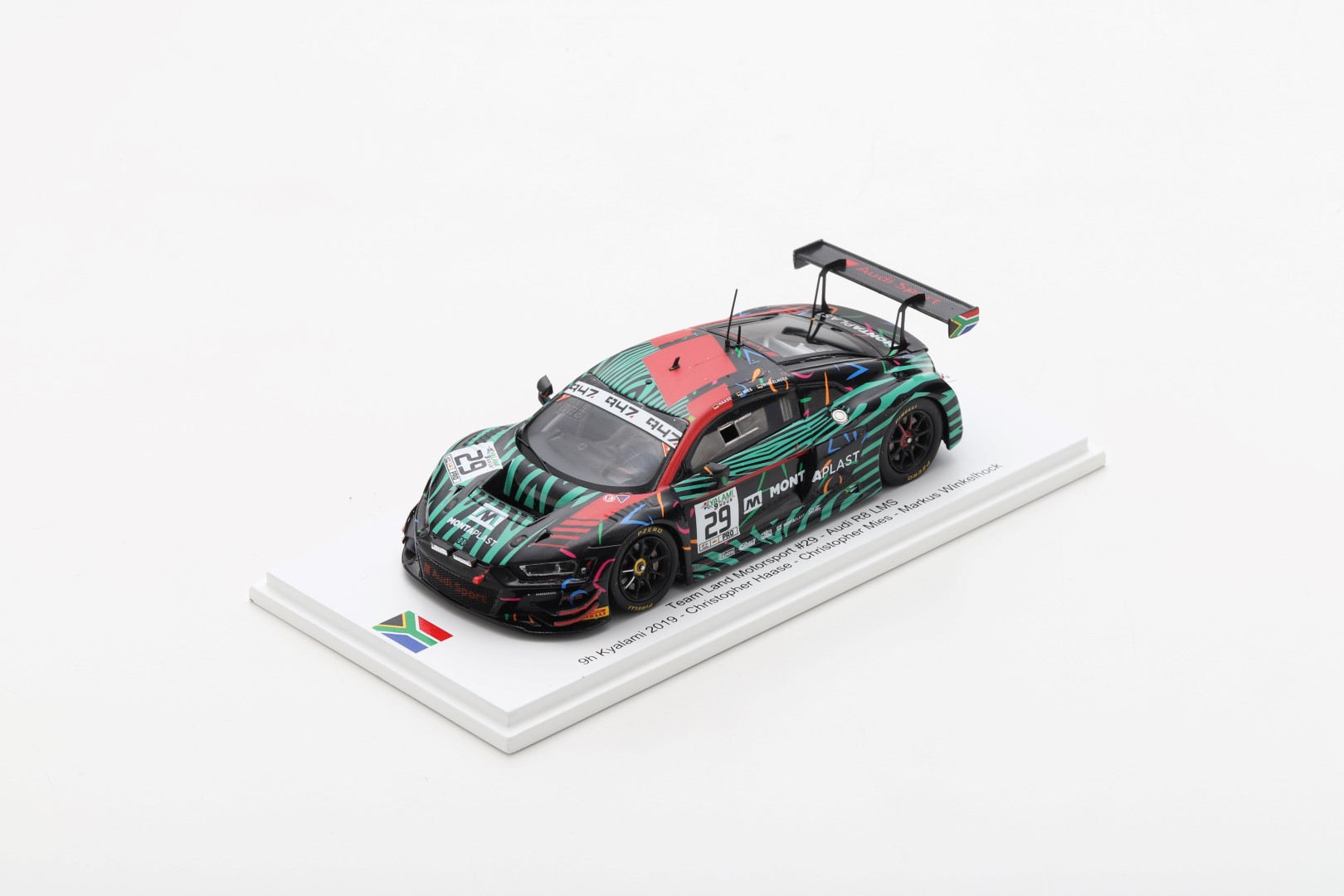 Audi R8 LMS GT3 - #29 - Land Motorsport - 9H Kyalami 2019 - (FF004)