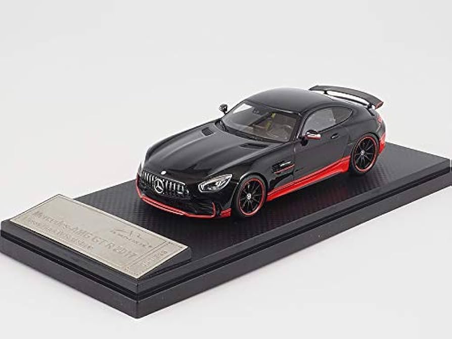 Mercedes-AMG GT-R 2017 - Glossy Black W/Red stripe - (420709)